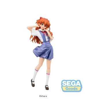 Sega XStellar Neon Genesis Evangelion Asuka Uniform Version
