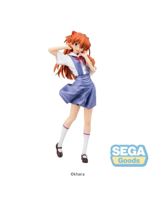 Sega XStellar Neon Genesis Evangelion Asuka Uniform Version