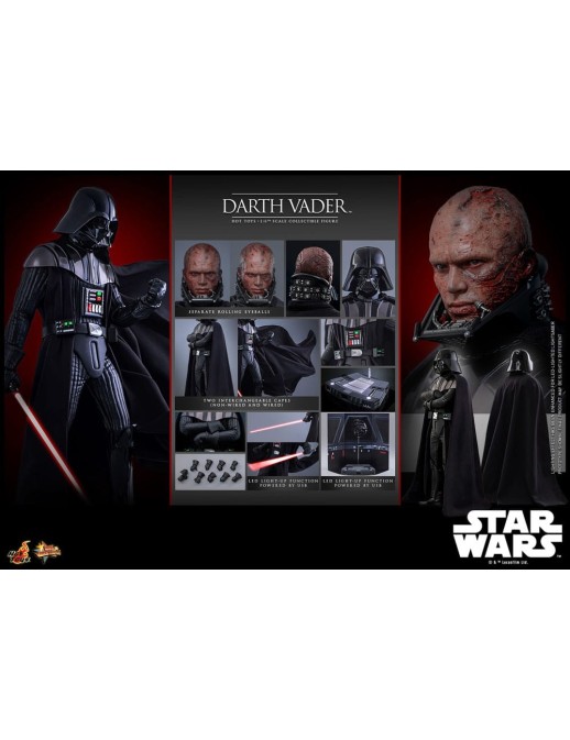 Hot Toys Movie Masterpiece Star Wars Revenge of the Sith Darth Vader 1/6 Scale Collectible Figure