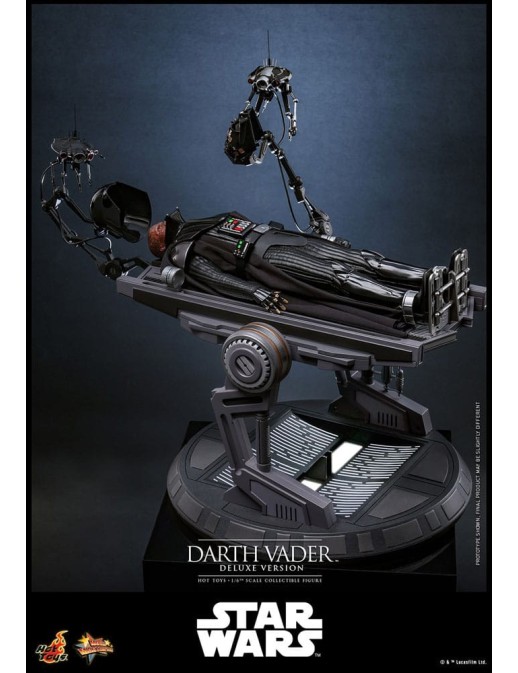 Hot Toys Movie Masterpiece Star Wars Revenge of the Sith Darth Vader 1/6 Scale Collectible Figure Deluxe Edition