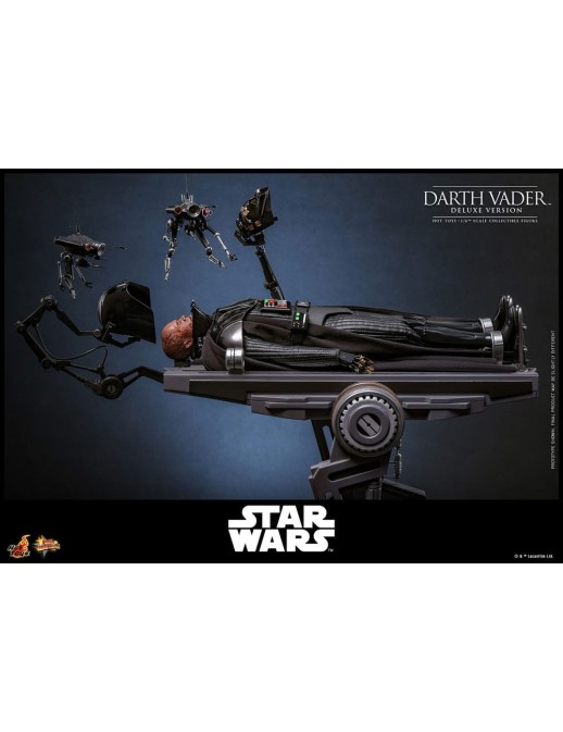 Hot Toys Movie Masterpiece Star Wars Revenge of the Sith Darth Vader 1/6 Scale Collectible Figure Deluxe Edition