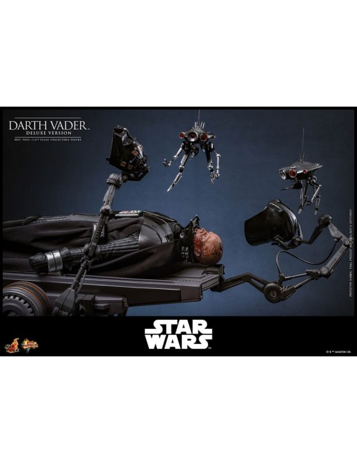 Hot Toys Movie Masterpiece Star Wars Revenge of the Sith Darth Vader 1/6 Scale Collectible Figure Deluxe Edition