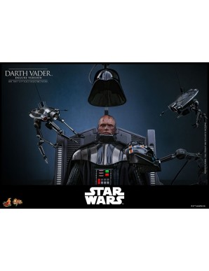 Hot Toys Movie Masterpiece Star Wars Revenge of the Sith Darth Vader 1/6 Scale Collectible Figure Deluxe Edition