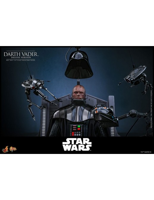 Hot Toys Movie Masterpiece Star Wars Revenge of the Sith Darth Vader 1/6 Scale Collectible Figure Deluxe Edition
