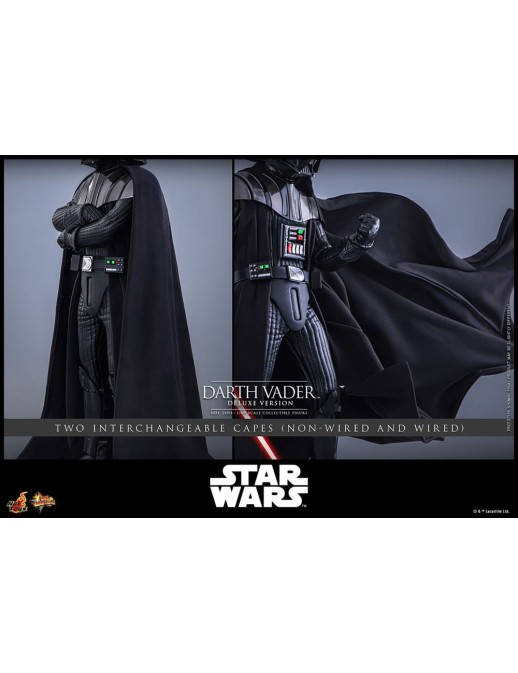 Hot Toys Movie Masterpiece Star Wars Revenge of the Sith Darth Vader 1/6 Scale Collectible Figure Deluxe Edition