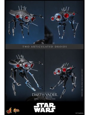 Hot Toys Movie Masterpiece Star Wars Revenge of the Sith Darth Vader 1/6 Scale Collectible Figure Deluxe Edition