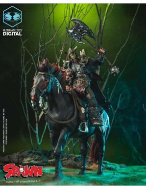 McFarlane Spawn: The Dark Ages Spawn the Bloodaxe with Horse