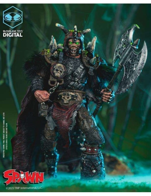 McFarlane Spawn: The Dark Ages Spawn the Bloodaxe with Horse