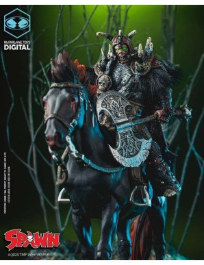 McFarlane Spawn: The Dark Ages Spawn the Bloodaxe with Horse