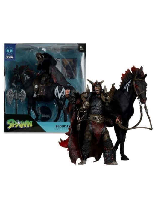 McFarlane Spawn: The Dark Ages Spawn the Bloodaxe with Horse
