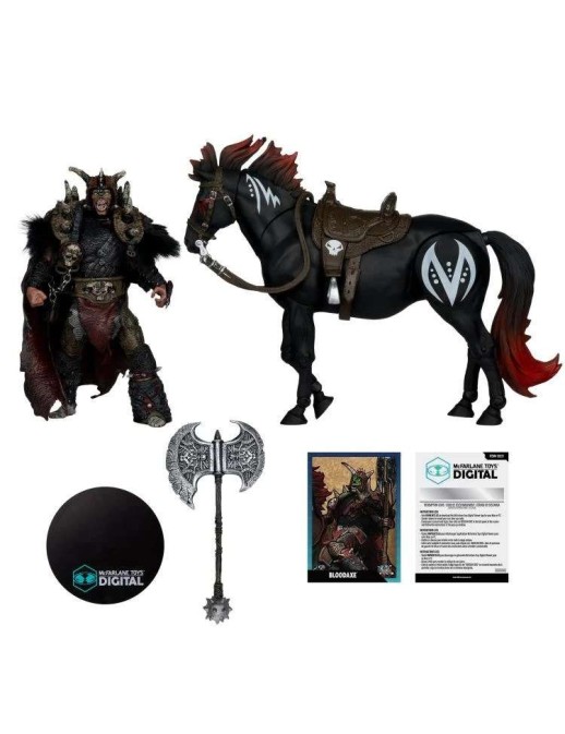 McFarlane Spawn: The Dark Ages Spawn the Bloodaxe with Horse