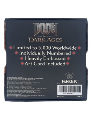 Fanattik Doom: The Dark Ages Medallion Saw Shield