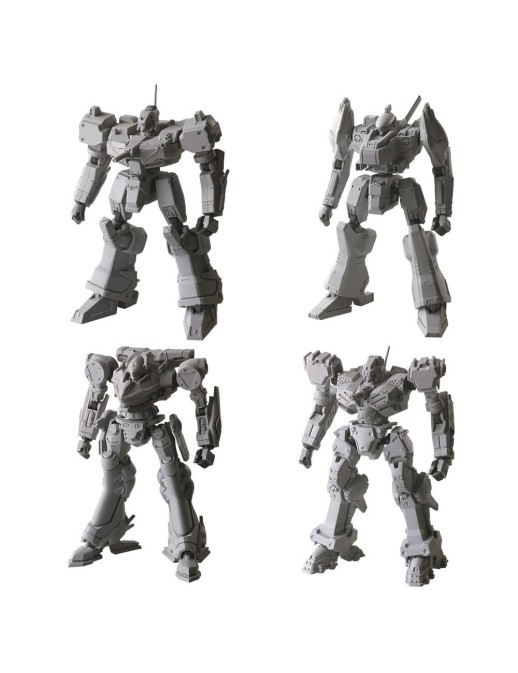 Square Enix Armored Core Structure Arts Vol. 1 Plastic Model Kit Set
