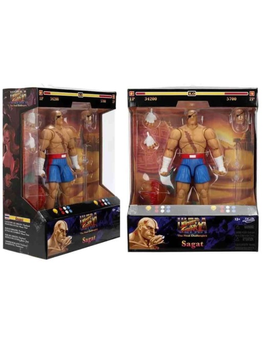 Jada Ultra Street Fighter II The Final Challengers Sagat