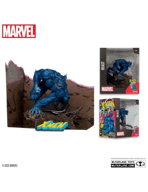 Mc Farlane Toys Marvel Comics Beast X-Men 1 1/10 Scale Statue