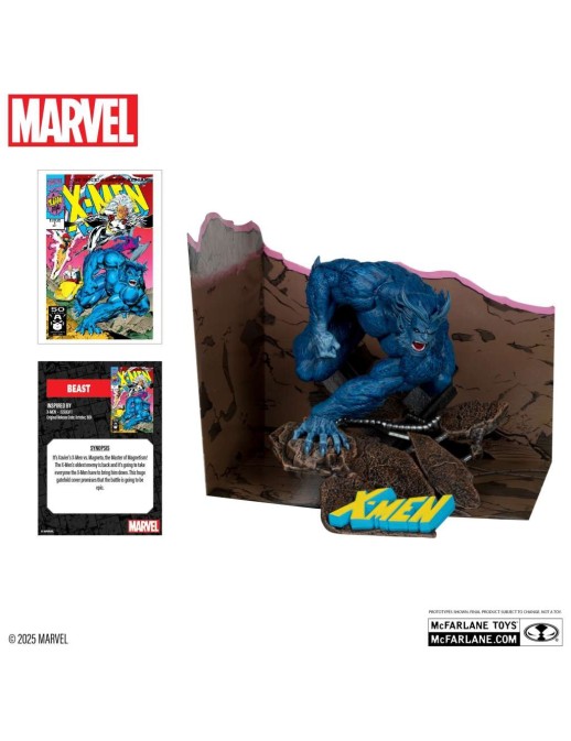 Mc Farlane Toys Marvel Comics Beast X-Men 1 1/10 Scale Statue