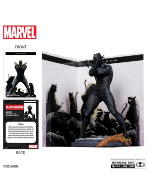 Mc Farlane Toys Marvel Comics Black Panther Marvel Knights 4 1/10 Scale Statue