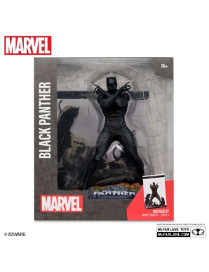 Mc Farlane Toys Marvel Comics Black Panther Marvel Knights 4 1/10 Scale Statue