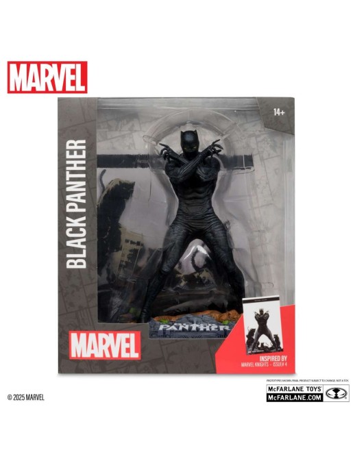 Mc Farlane Toys Marvel Comics Black Panther Marvel Knights 4 1/10 Scale Statue