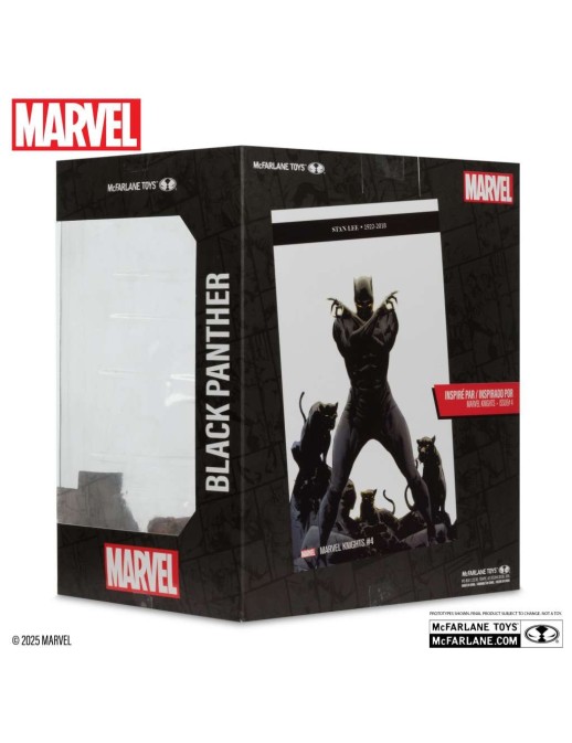 Mc Farlane Toys Marvel Comics Black Panther Marvel Knights 4 1/10 Scale Statue
