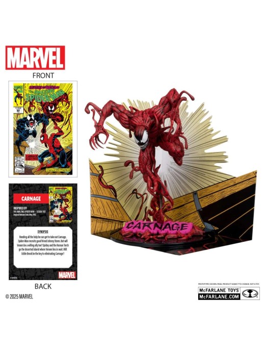 Mc Farlane Toys Marvel Comics Carnage The Amazing Spider-Man 362 1/6 Scale Statue