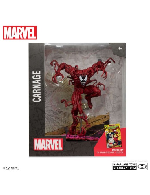 Mc Farlane Toys Marvel Comics Carnage The Amazing Spider-Man 362 1/6 Scale Statue