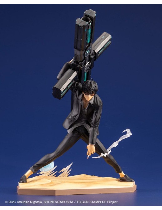 Kotobukiya ARTFX J Trigun Nicholas D. Wolfwood Trigun Stampede Version