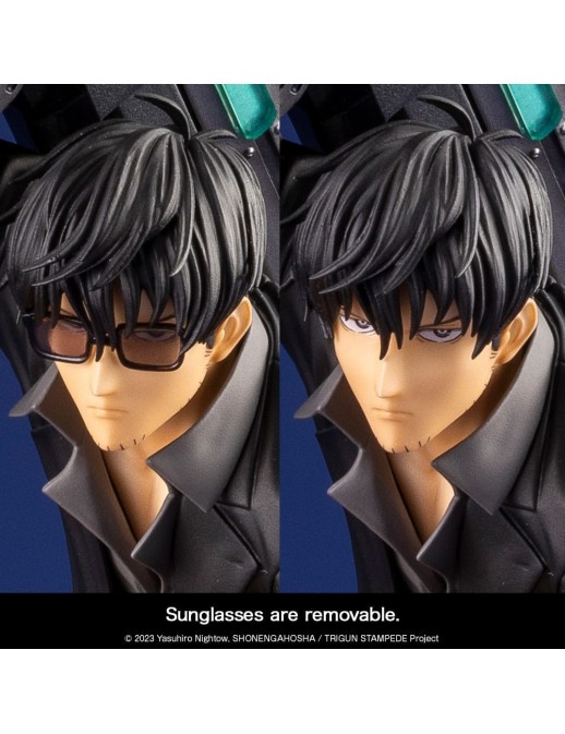 Kotobukiya ARTFX J Trigun Nicholas D. Wolfwood Trigun Stampede Version