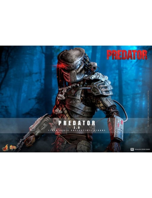 Hot Toys Movie Masterpiece Predator 2.0 Version 1/6 Scale Collectible Figure