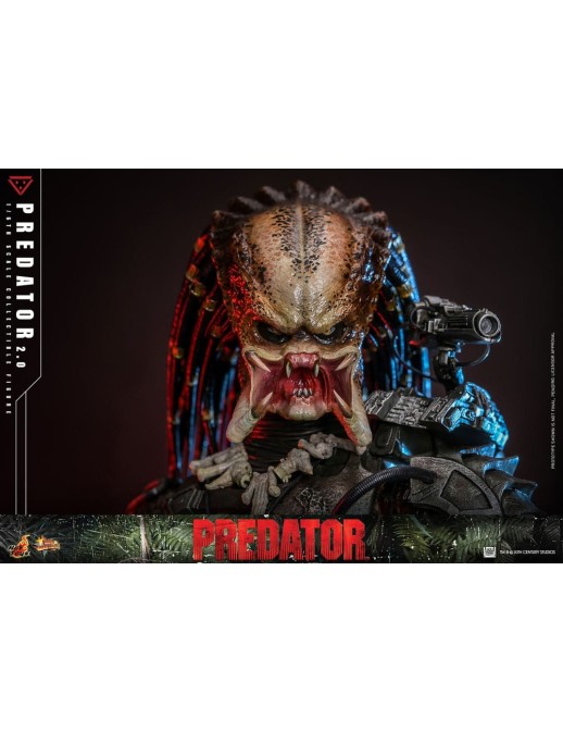 Hot Toys Movie Masterpiece Predator 2.0 Version 1/6 Scale Collectible Figure