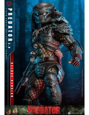 Hot Toys Movie Masterpiece Predator 2.0 Version 1/6 Scale Collectible Figure Deluxe Edition