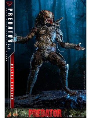 Hot Toys Movie Masterpiece Predator 2.0 Version 1/6 Scale Collectible Figure Deluxe Edition