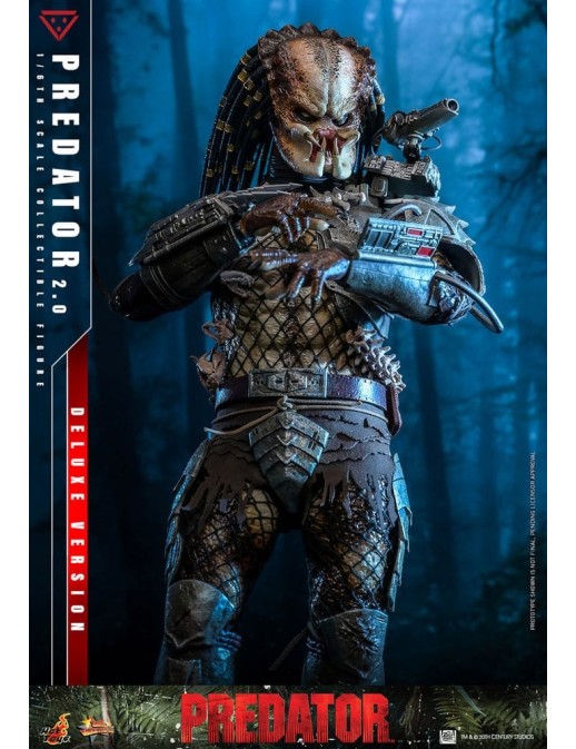 Hot Toys Movie Masterpiece Predator 2.0 Version 1/6 Scale Collectible Figure Deluxe Edition