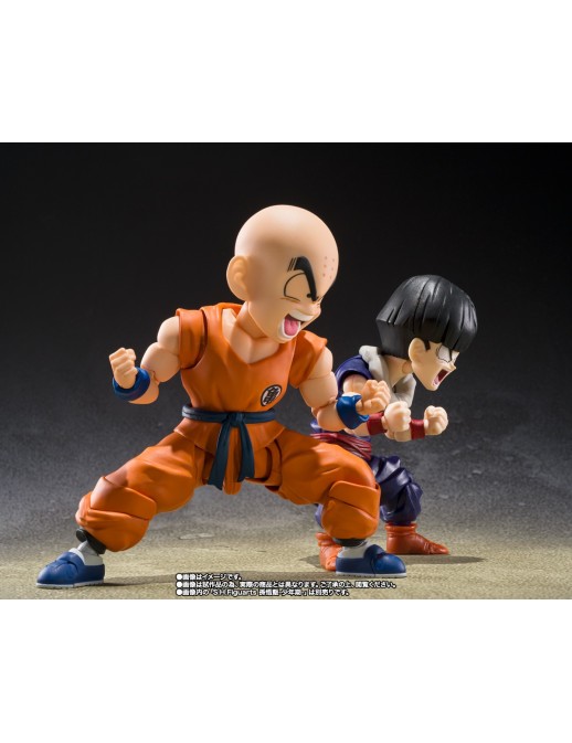Bandai S.H. Figuarts Dragon Ball Z Krillin Son Goku Best Friend