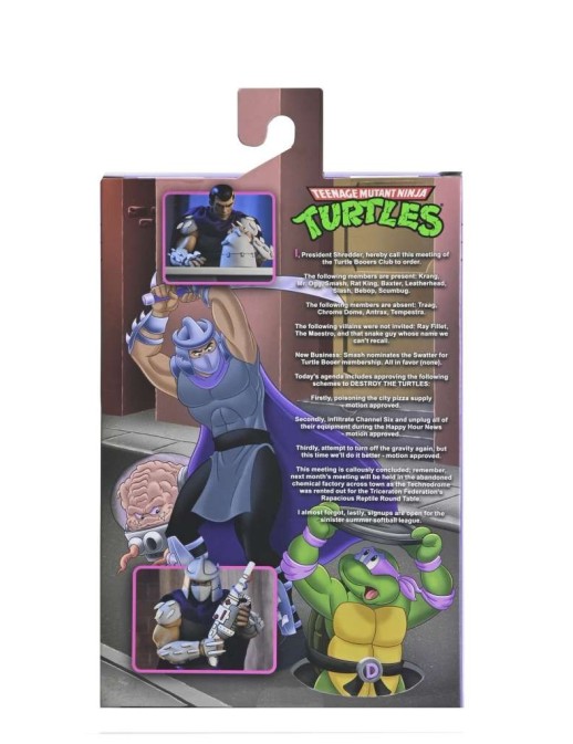 Neca Teenage Mutant Ninja Turtles Shredder Classic Colors