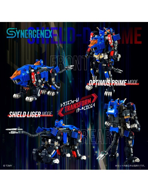 Takara Tomy Synergenex Zoids x Transformers x Diaclone Shield D-Prime
