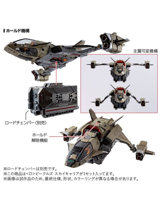 Takara Tomy Diaclone Reboot D Vehicles Sky Carrier