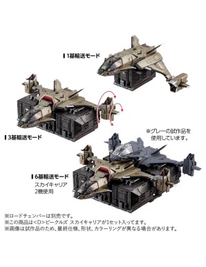 Takara Tomy Diaclone Reboot D Vehicles Sky Carrier