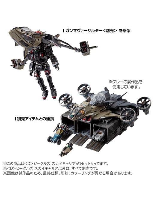 Takara Tomy Diaclone Reboot D Vehicles Sky Carrier