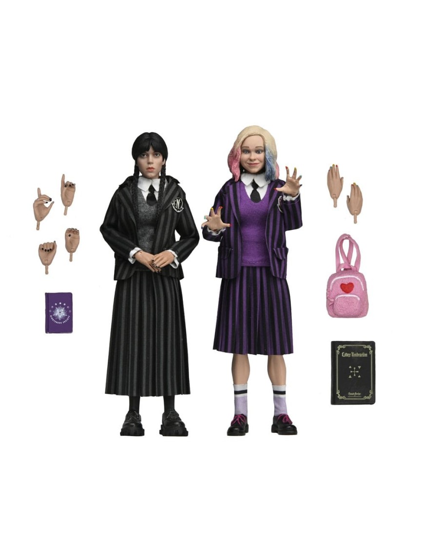 Neca Wednesday & Enid Clothed Neca Wednesday & Enid Clothed