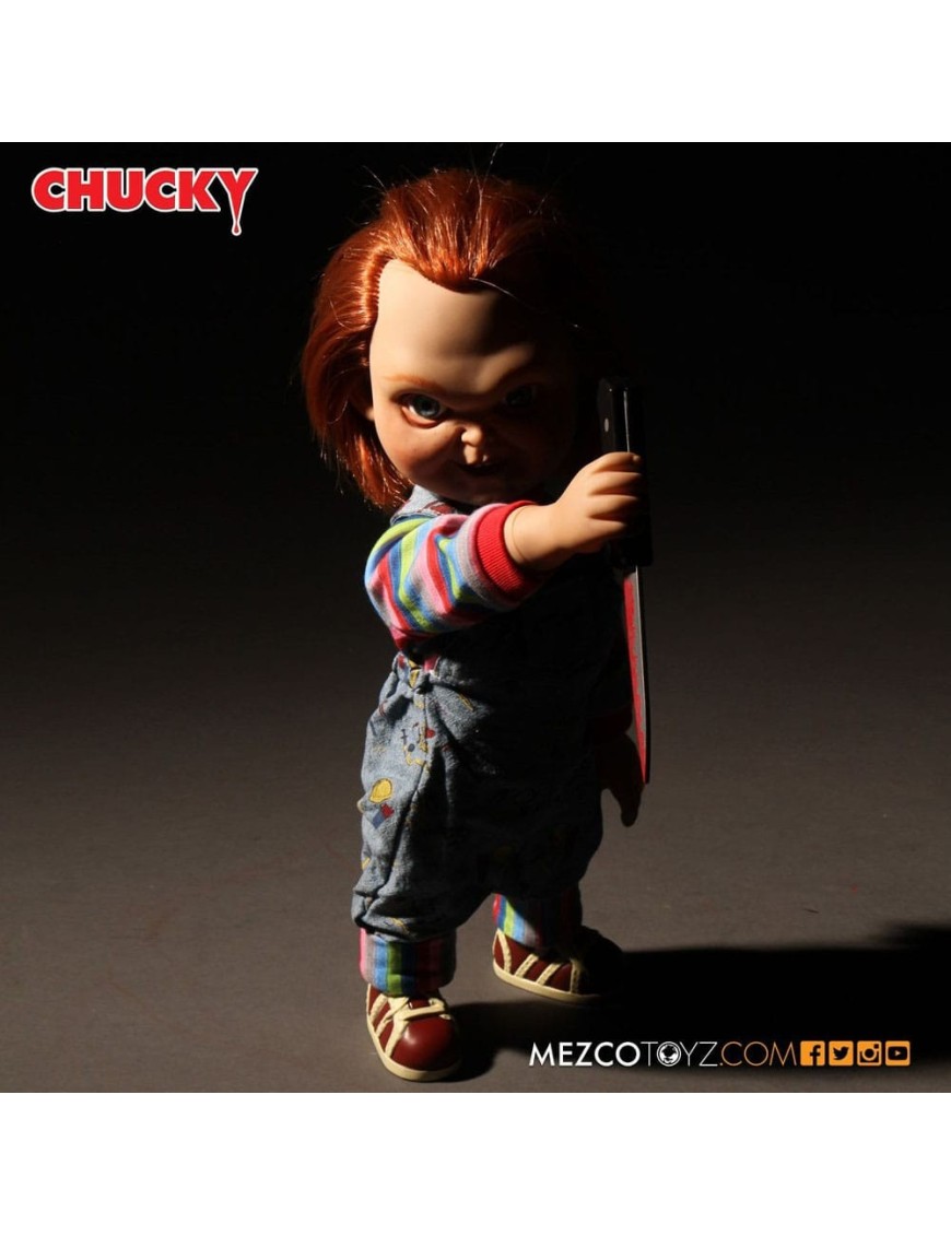 Mezco Toys Child's Play Talking Sneering Chucky Mezco Toys Child's Play Talking Sneering Chucky