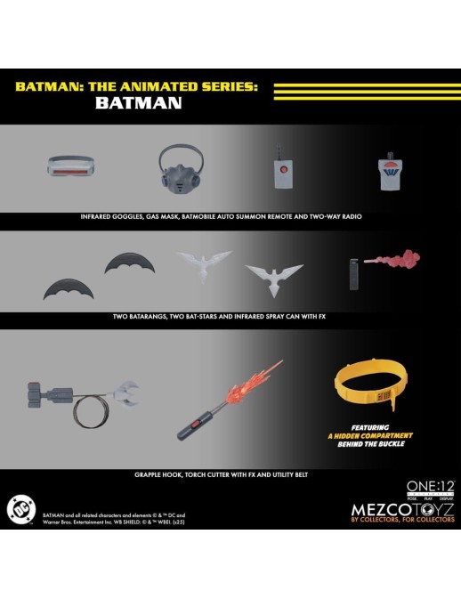 Mezco Toys The One 12 Collective Batman The Animated Series Batman