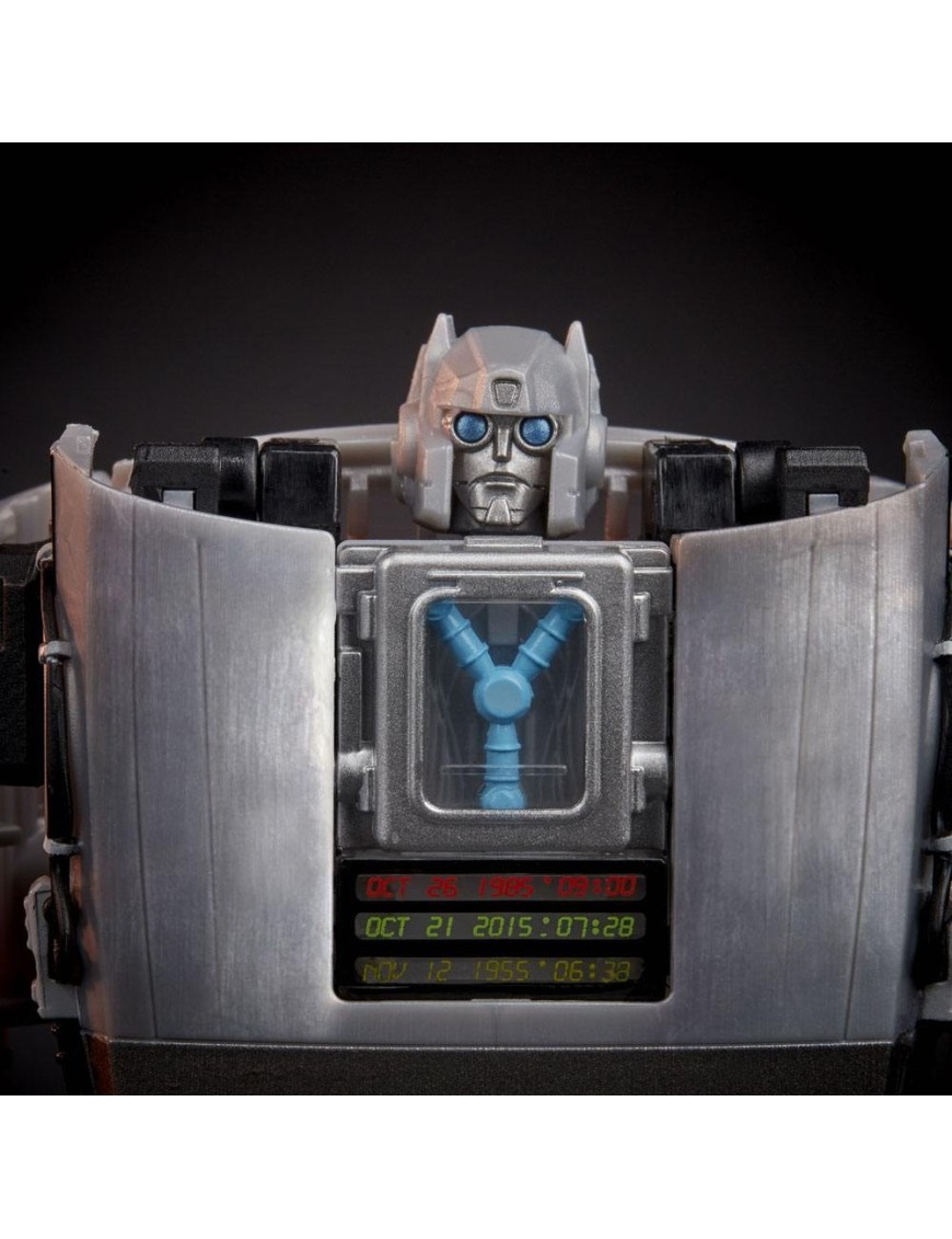 Hasbro Transformers X Back to the Future Delorean Gigawatt Bio Hasbro Transformers X Back to the Future Delorean Gigawatt Bio