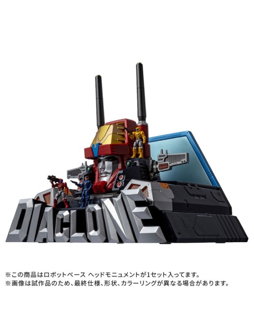 Takara Tomy Diaclone Reboot DA-116 Robot Base Head Monument