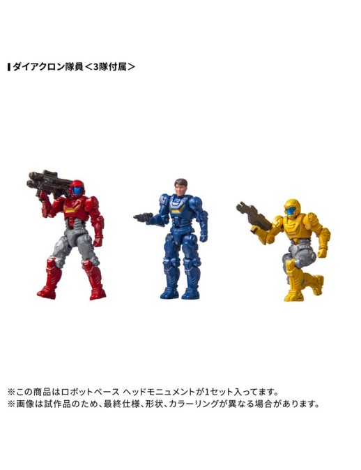 Takara Tomy Diaclone Reboot DA-116 Robot Base Head Monument
