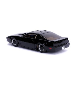 Jada Toys Diecast Model 1/24 Scale Knight Rider Pontiac Firebird KITT with Light-Up Function