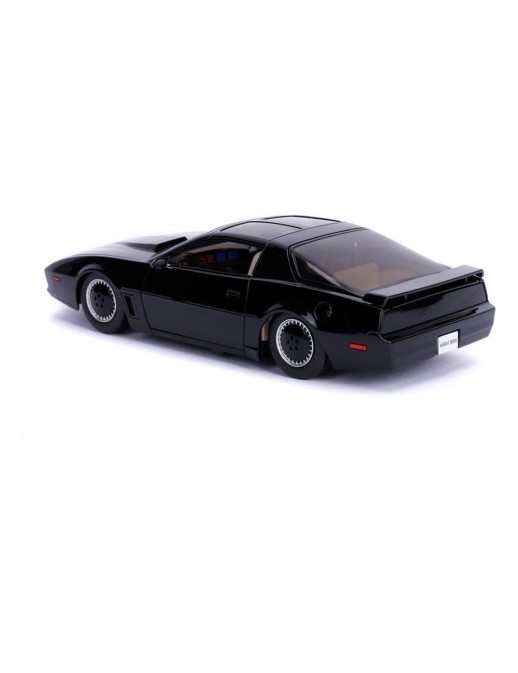 Jada Toys Diecast Model 1/24 Scale Knight Rider Pontiac Firebird KITT with Light-Up Function