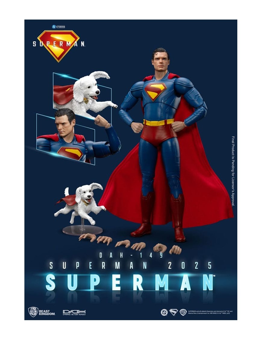 Beast Kingdom Dynamic 8ction Heroes DAH-149 Superman Beast Kingdom Dynamic 8ction Heroes DAH-149 Superman