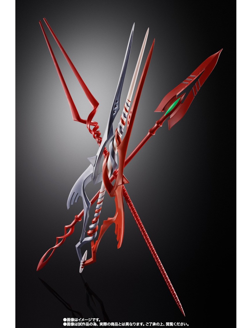 Bandai Metal Build Neon Genesis Evangelion 3 Spears Set 30th Anniversary Version Another Color Bandai Metal Build Neon Genesis Evangelion 3 Spears Set 30th Anniversary Version Another Color