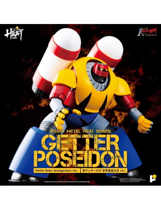 Pose Toy Pose+ Metal Heat Series Shin Getter Robot Armageddon Getter Poseidon